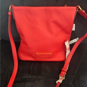 Marc Jacobs Vibrant Red Crossbody Bag